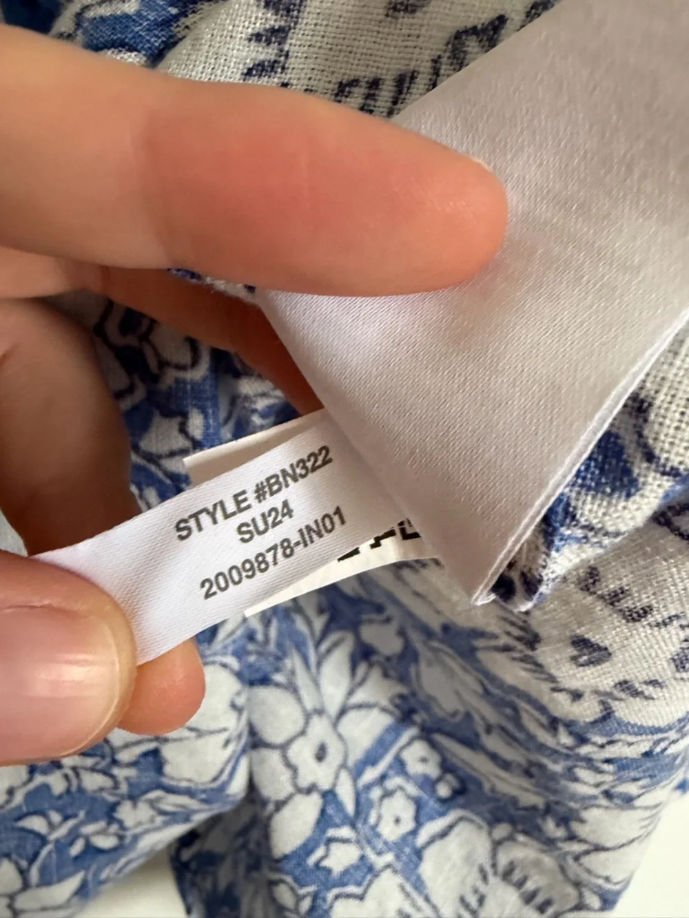 NWT J. Crew Men’s Printed Short Sleeve Slim Button Down Linen Blend Top size M